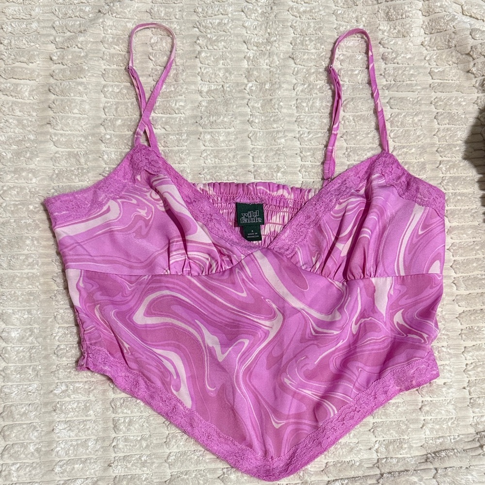 Wild Fable Pink Swirl Chemise